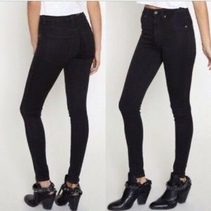 Carmar High-Rise Black Skinny Jeans
